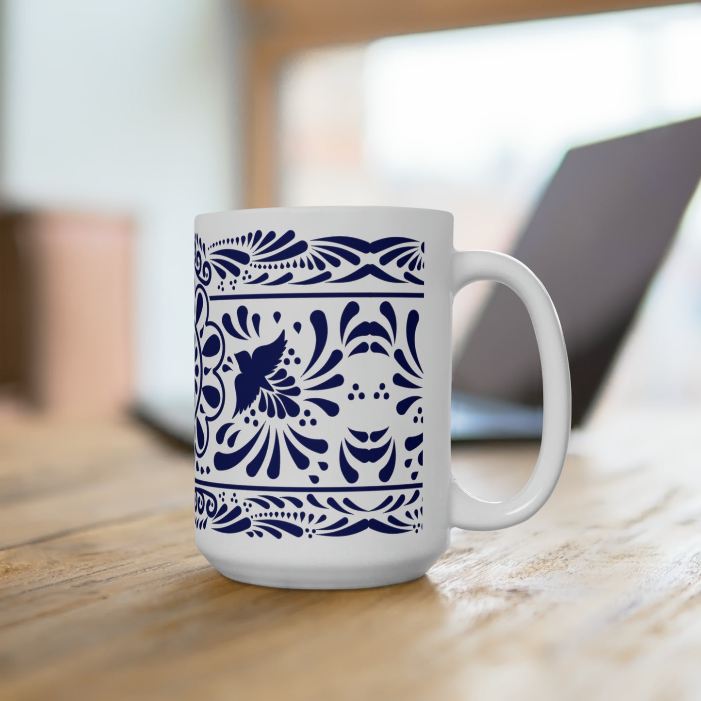 Talavera Ceramic Mug 15oz