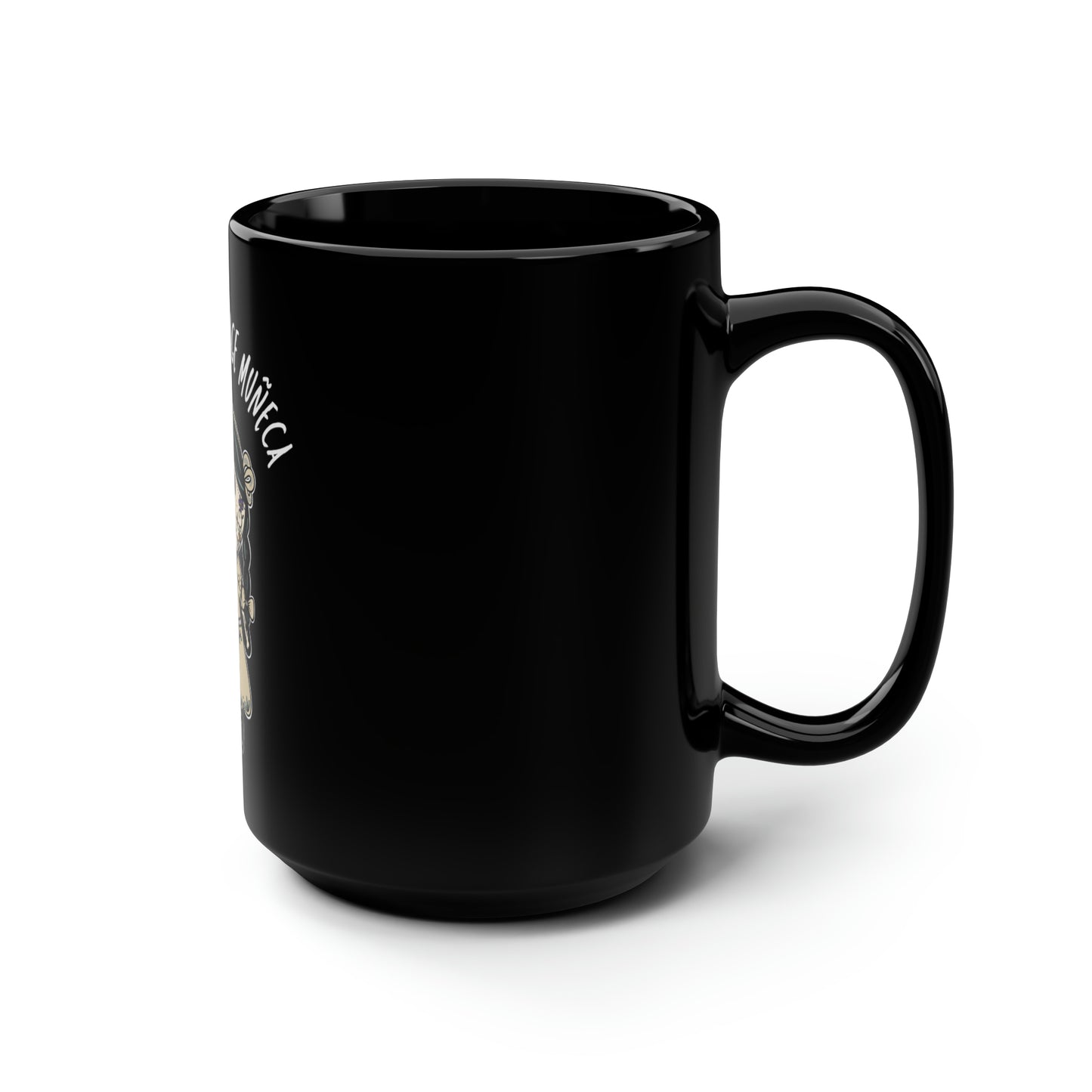 Not Your Average Muneca Black Mug, 15oz