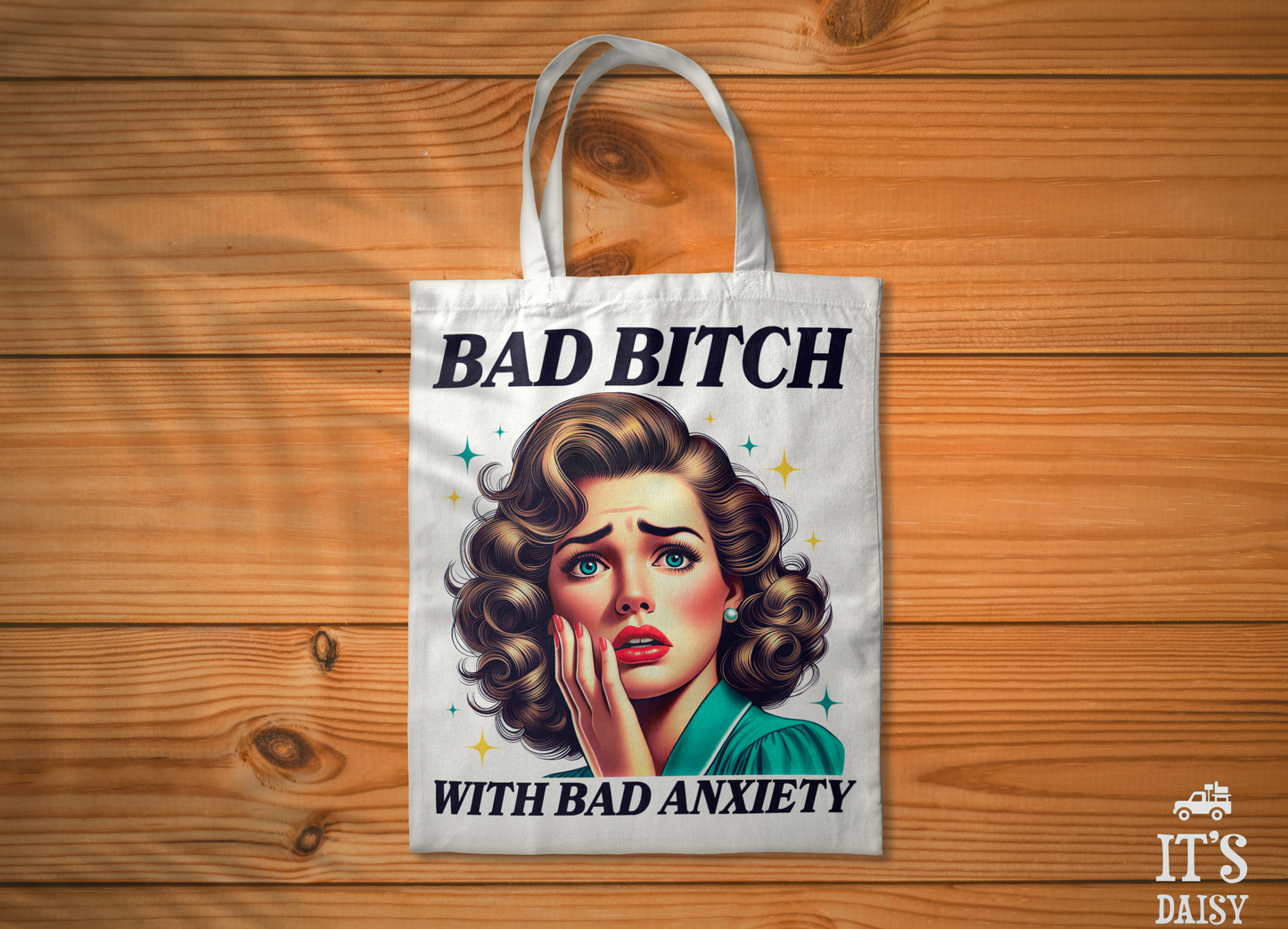 Retro Girl Tote Bag's