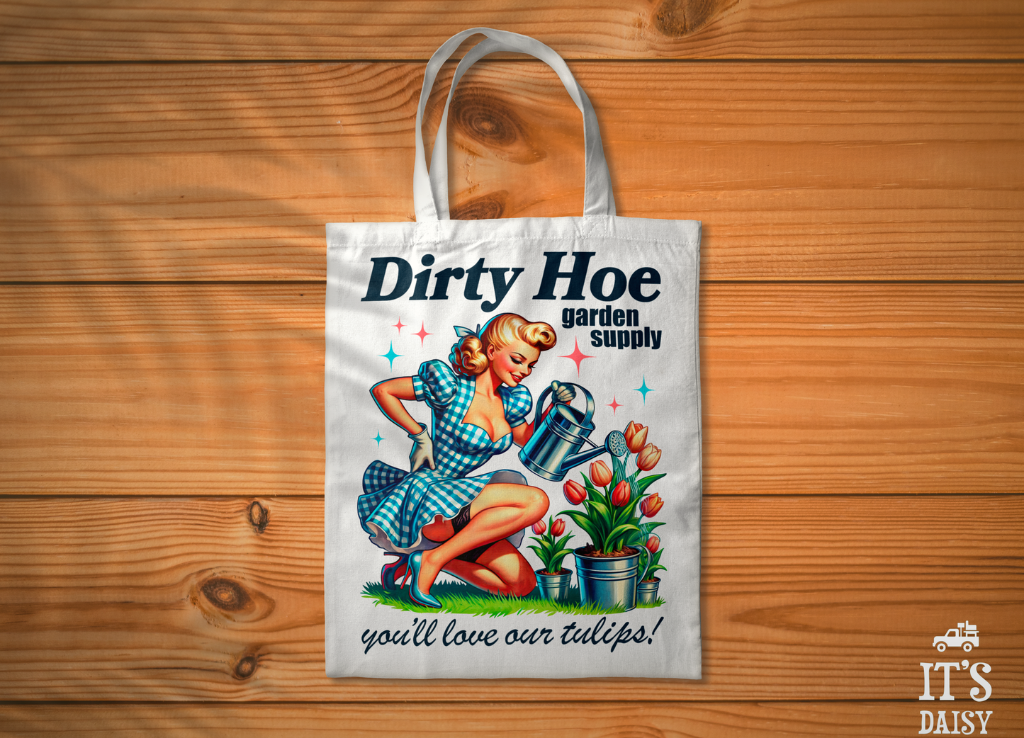 Retro Girl Tote Bag's