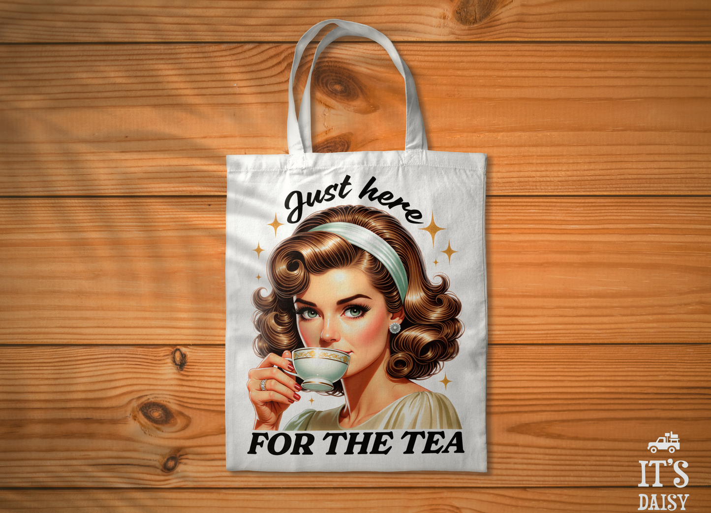 Retro Girl Tote Bag's