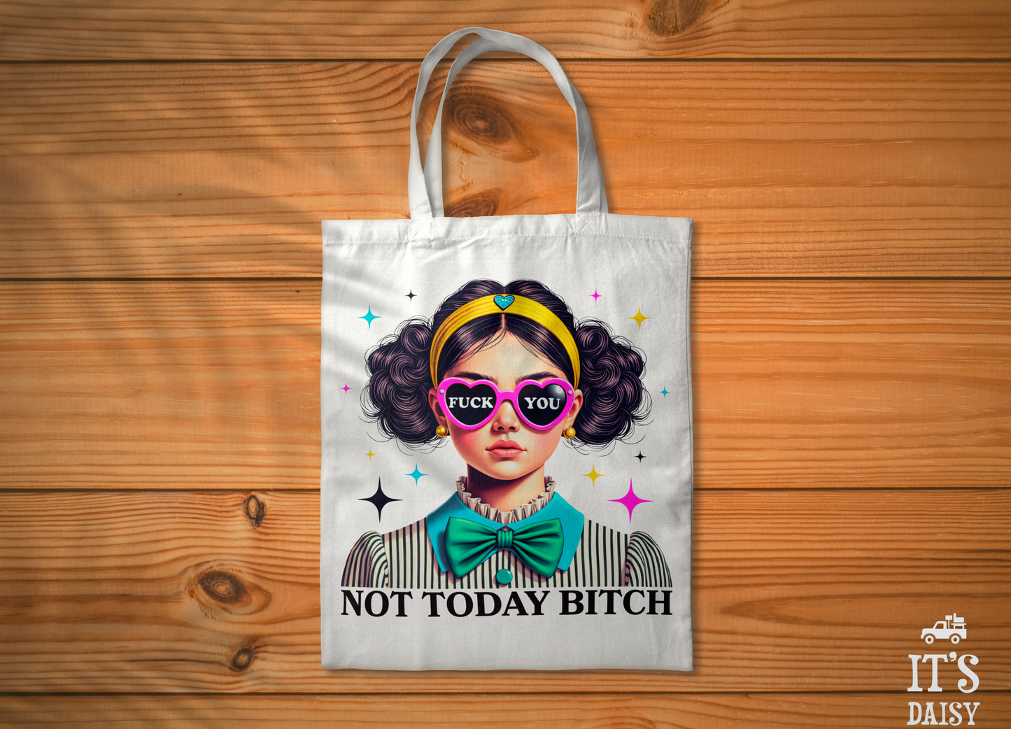 Retro Girl Tote Bag's