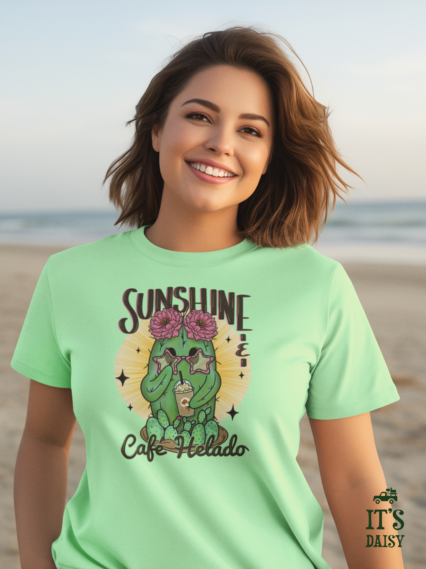 Sunshine & Cafe Helado T-shirt