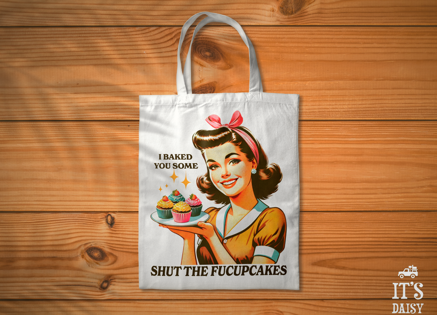 Retro Girl Tote Bag's