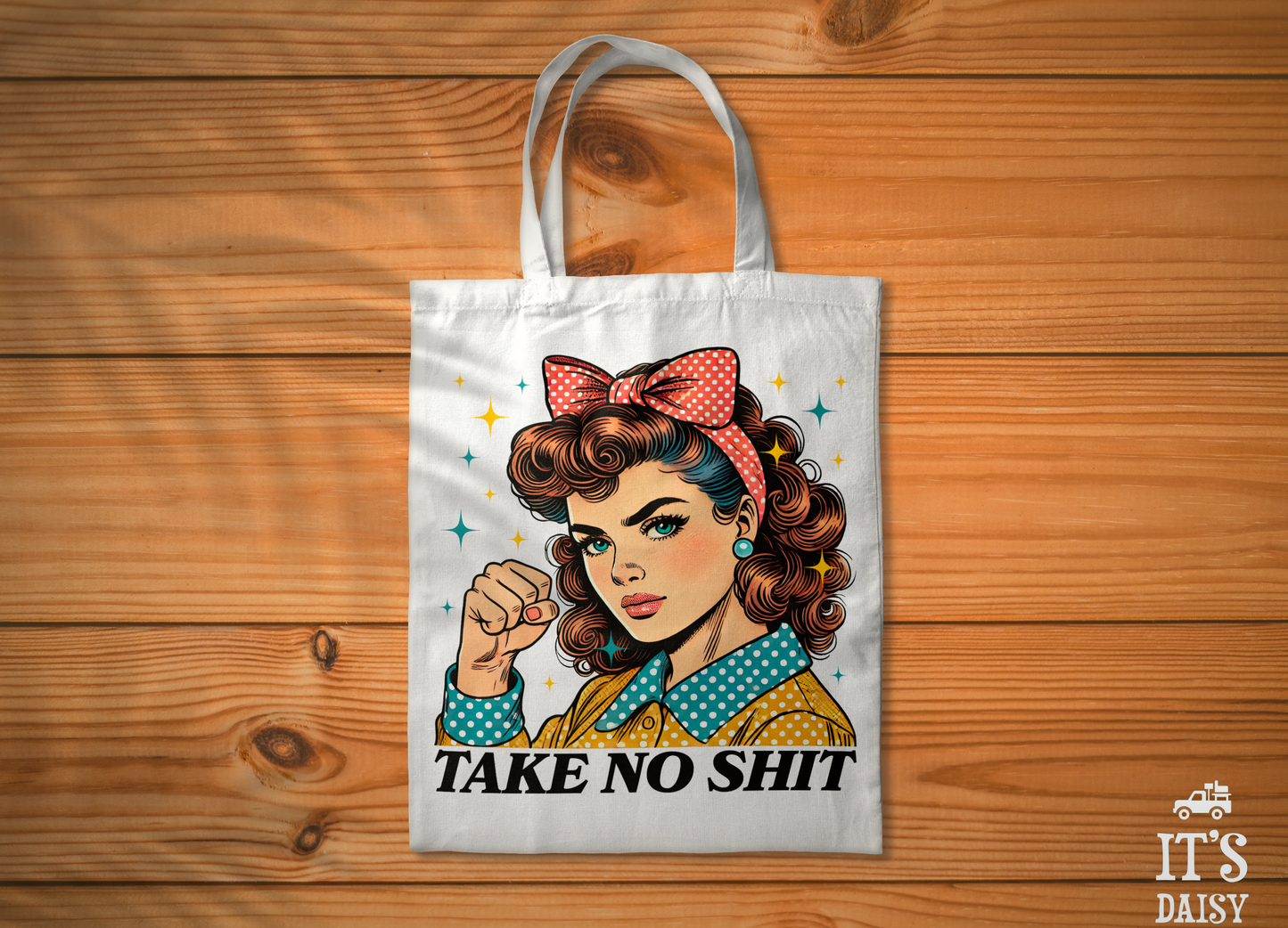 Retro Girl Tote Bag's