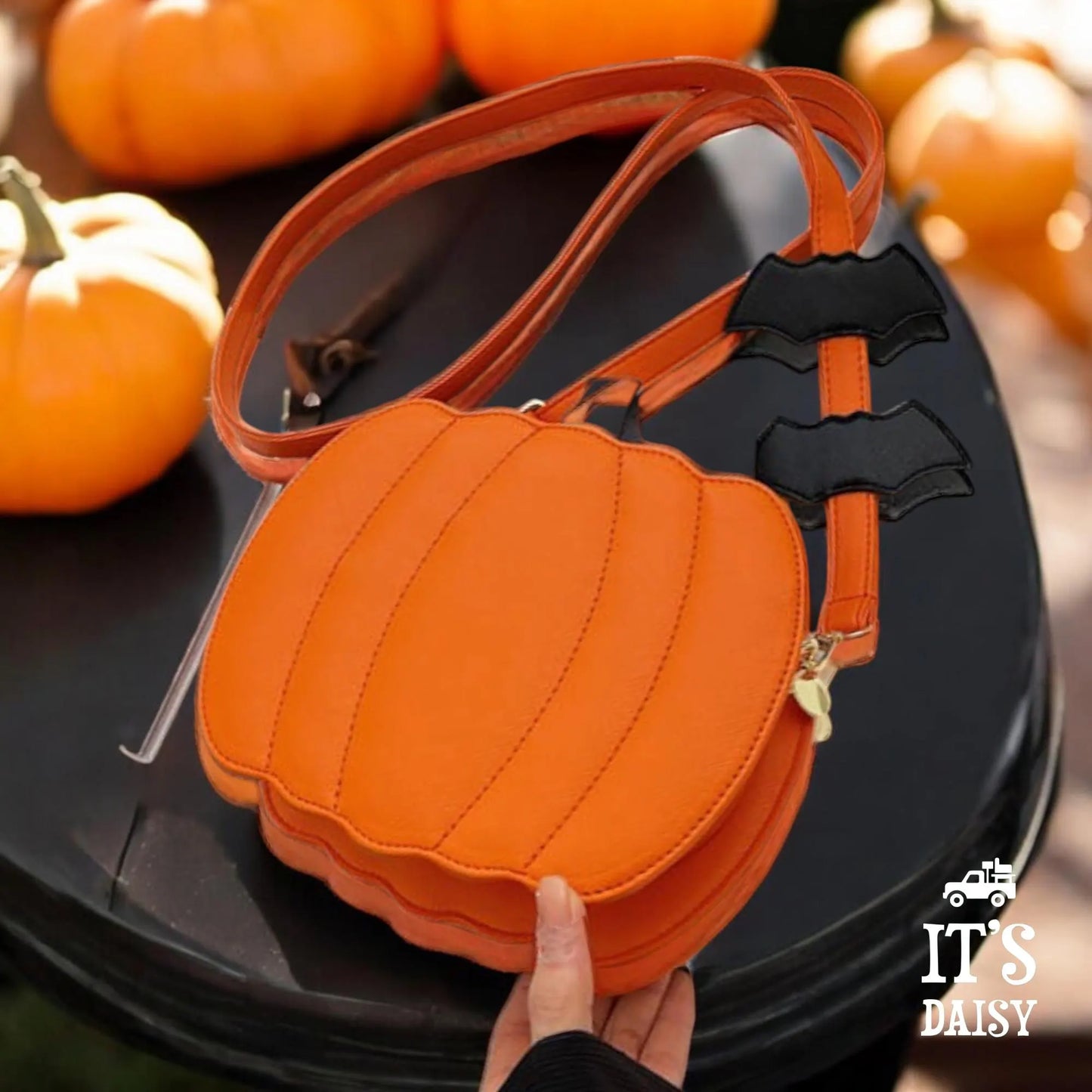 Halloween Jack O'Lantern Purse Bag