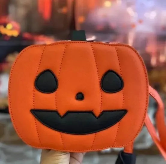 Halloween Jack O'Lantern Purse Bag