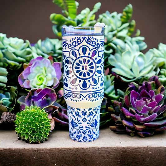 Talavera 40oz Tumbler